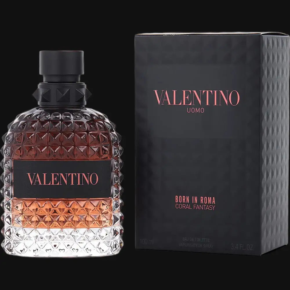 Uomo Born In Roma Coral Fantasy By Valentino Cologne for Men    Home Decor Supply | Online Retail | ShoreShopper.com