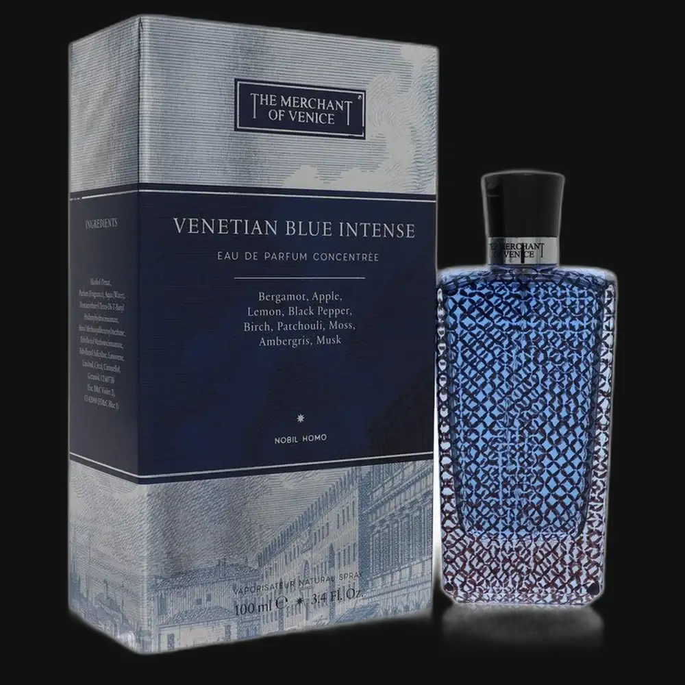 Venetian Blue Intense Concentree By The Merchant Of Venice Cologne for Men    Home Decor Supply | Online Retail | ShoreShopper.com