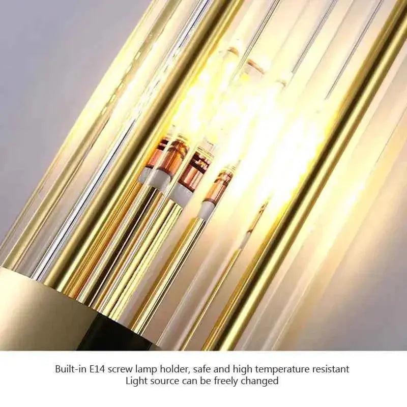 Modern LED Crystal Wall Sconce - Luxury Indoor Decorative Lighting - ShoreCo.Shop
